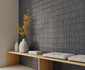 Настенная плитка Osaka Bars Grey 12.5x25 DNA Tiles глянцевая керамическая 133479