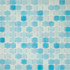 Мозаика Togama Niebla Piscina AntiSlip стекло 34х34 см противоскользящая чип 25х25 мм, голубой, белый