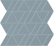 Мозаика Aplomb Denim Mosaico Triangle 31,5x30,5 керамика матовая, синий A6ST