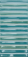 Настенная плитка Colour Notes Bars Azur 12.5х25 Wow глянцевая керамическая 133160