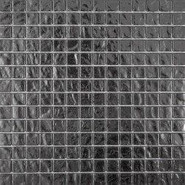 Мозаика HT121 стекло 30x30 см глянцевая чип 20x20 мм, серый