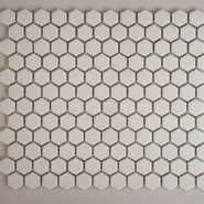 Мозаика Silena White 2.3x2.6 керамическая 26x30