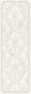 Декор Saphie White 01 30x90 Gracia Ceramica глянцевый керамический 010301002136