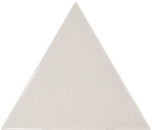 Настенная плитка Triangolo Light Grey 10.8х12.4 глянцевая керамическая