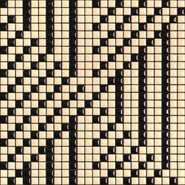 Мозаика Marl001 керамика 30х30 см Appiani Allure матовая чип 12х12 мм, бежевый, черный