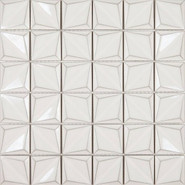 Мозаика KKV50-4R керамика 30.6х30.6 см глянцевая чип 48x48 мм, бежевый, белый