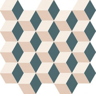 Декор Element Mosaico Cube Cold / Элемент Мозаика Куб Колд керамический