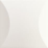 Настенная плитка Up Cuscino White Glossy 10х10 La Fabbrica глянцевая керамическая 192051