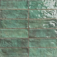 Настенная плитка Positano Smeraldo 6,5x20 Mainzu глянцевая керамическая 37304