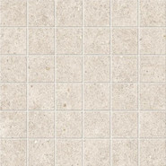 Мозаика Boost Stone White Mosaico Matt 30x30 керамогранит матовая, белый A7DD