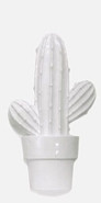Декор Cactus-A Blanco Brillo керамический