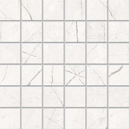 Мозаика NL00 30x30 неполированная керамогранит Estima Nolana чип 50х50 мм, белый, серый 70766