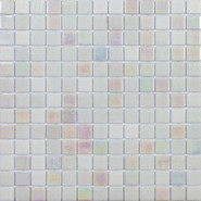 Мозаика Togama Interior Paris стекло 34х34 см глянцевая чип 25х25 мм, белый