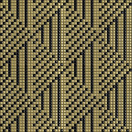 Мозаика Marl002 керамика 30х30 см Appiani Allure матовая чип 12х12 мм, бежевый, черный