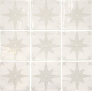 Настенная плитка Carmo White 13x13 глянцевая керамическая