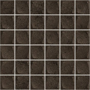 Мозаика Minimal Stone Nero Mozaika Prasowana 4.8x4.8 керамическая 29.8x29.8