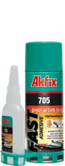 Экспресс клей Akfix 705 с активатором, 200 ml+ Gw.65gr