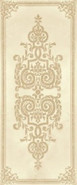 Декор Visconti бежевый 03 25х60 глянцевый керамический