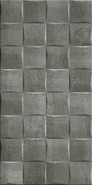 Настенная плитка Barrington Art Graphite 25х50 Keraben матовая, рельефная (структурированная) керамическая 78800913
