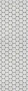 Мозаика RD.WH.LG.NT 290х290х6 Arch Skin матовая, белый, серый