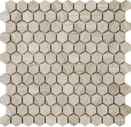Мозаика Muare Каменная Q-Stones QS-Hex011-25H/10 30,5x30,5, глянцевая