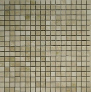 Мозаика Botticino Tum. 15х15х4 мм каменная 30.5x30.5