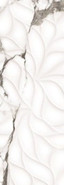 Настенная плитка Royal Bianco Rel R 24.2x70 глянцевая керамическая