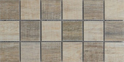 Мозаика Mk.AlenForest1530Mix 15х30 керамогранит матовая, коричневый, серый