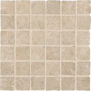 Мозаика Lims Beige Mosaico Tumbled-30x30 4.8x4.8 керамическая