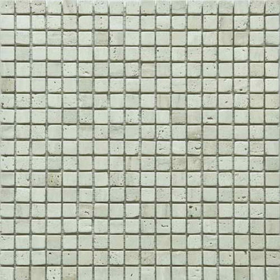 Мозаика Travertine Classic Tum. 15х15х4 мм каменная 30.5x30.5