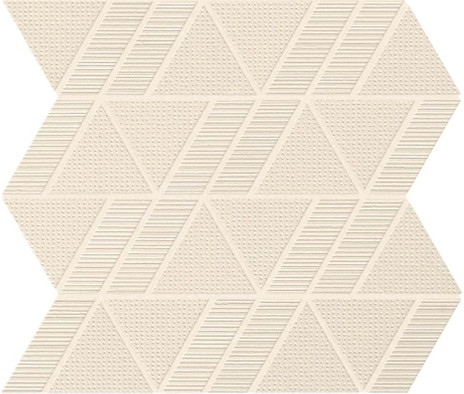 Мозаика Aplomb Cream Mosaico Triangle 31,5x30,5 керамика матовая, бежевый A6SQ