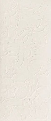 Настенная плитка 3D Wall Plaster Bloom White 50x120 Atlas Concorde Italy матовая керамическая AHQV
