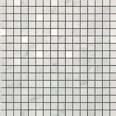 Мозаика Calacatta Extra Mosaic (RUS)-30,5x30,5 1.7x1.7 керамическая