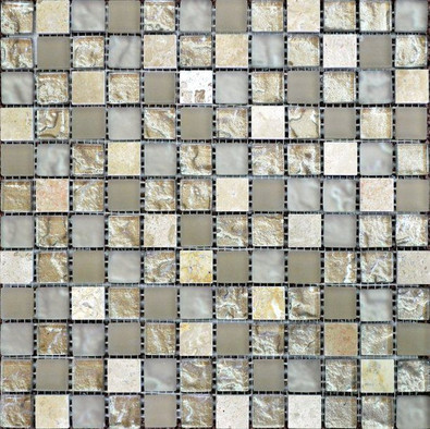 Мозаика Imagine lab CLHT03 стекло+камень (23х23 мм)