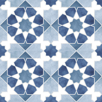 Напольная плитка Rabat Blue 45х45 Kerlife-Navarti матовая керамическая 00000040236