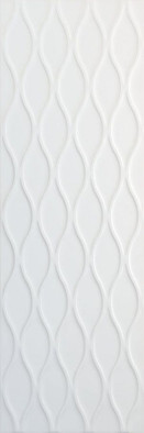 Настенная плитка Chain White 40х120 Sanchis Home матовая, рельефная (структурированная) керамическая 78800863