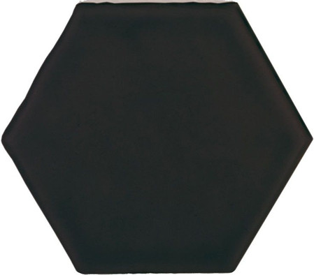 Плитка универсальная Amadis Fine Tiles Art Deco Matt on Mesh Black (7,9x9,1-16pz) 32x28, матовая керамическая