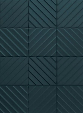Настенная плитка 4D Diagonal Deep Blue керамическая