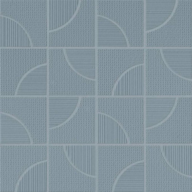 Мозаика Aplomb Denim Mosaico Arch 32x32 керамика матовая, синий A6SO