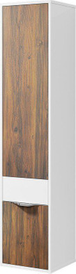 Aqwella Malaga Пенал 30 R подвесной правый, цвет крафт темный, Mal.05.03/R/CD