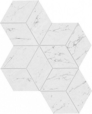 Декор Marvel Carrara Pure Mosaico Esag. Lapp. керамогранит