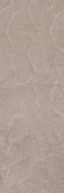 Настенная плитка Next Square Taupe 40x120 El Molino  матовая, рельефная (структурированная), сатинированная керамическая 78803306