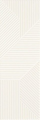 Настенная плитка Woodskin Bianco Struktura A 29.8x89.8 матовая керамическая