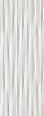 Настенная плитка 3D Blade White Matt керамическая