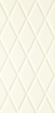 Настенная плитка Moonlight Bianco Struktura B 29,5х59,5 (Рект.) глянцевая керамическая
