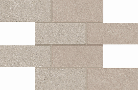Мозаика LN01/TE01 Bricks Big 28,6x35 неполированная керамогранит, бежевый 36775