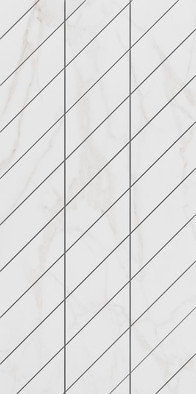 Фальшмозаика SM02 Corner 29,8x59,8x10 полированный (правый) керамогранит, серый 68805