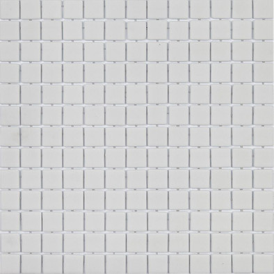 Мозаика Togama Blanco AntiSlip стекло 34х34 см противоскользящая чип 25х25 мм, белый