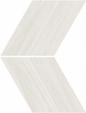 Декор Marvel Bianco Dolomite Chevron Lappato керамогранит