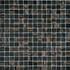 Мозаика Sable Black GC45 2x2 стеклянная 32.7x32.7